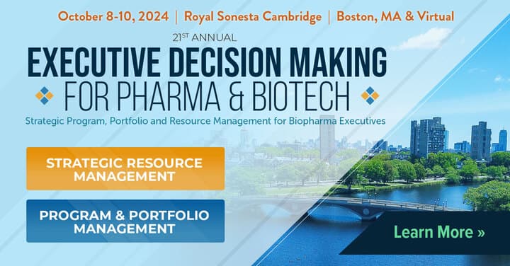 21st Executive Decision Making for Pharma and Biotech 2024